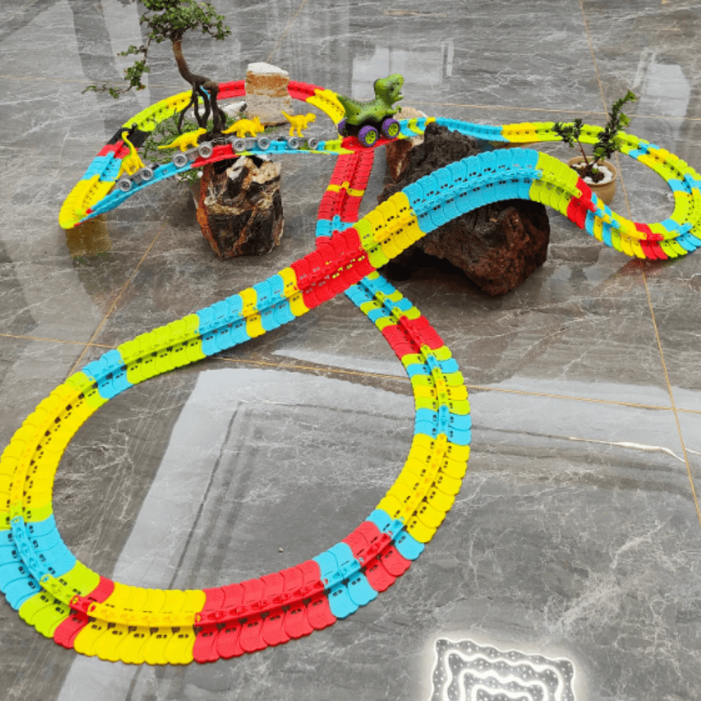 Dino-Race Track: Anti-Gravity Racing Fun