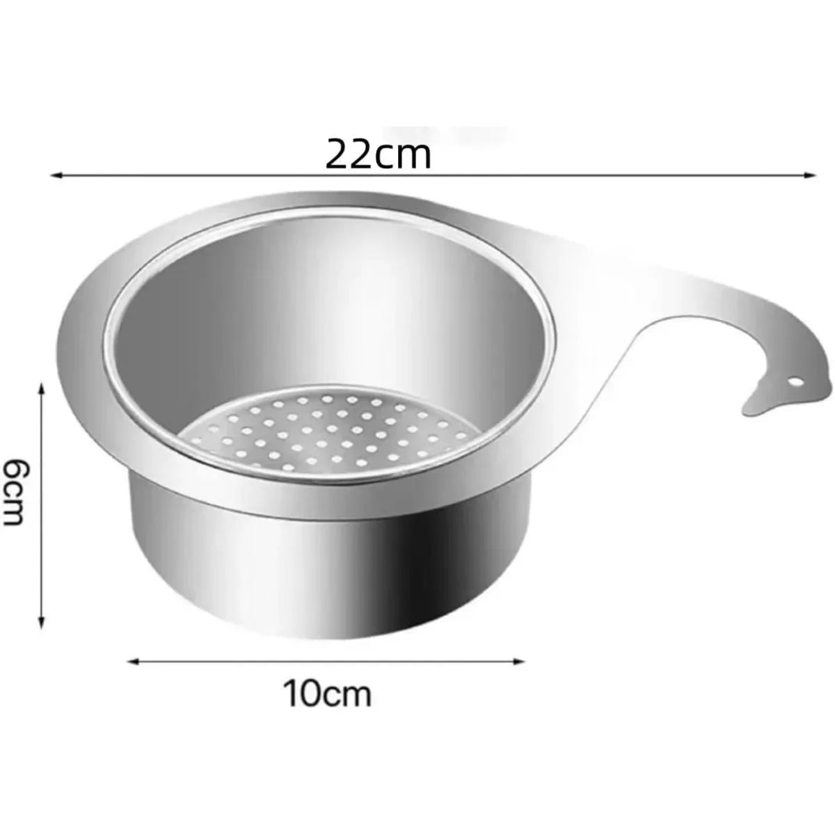 Swan Sink Saver Basket