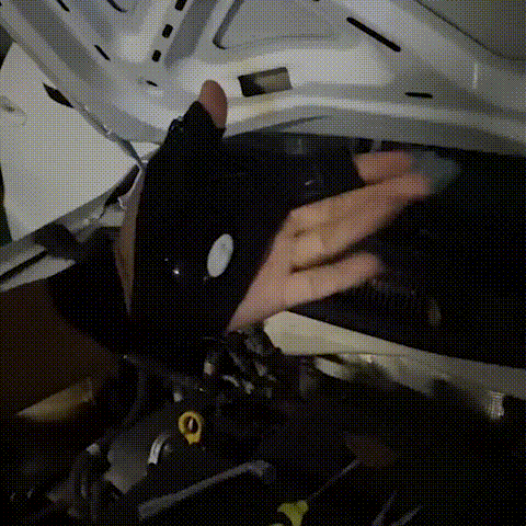 LED Flashlight Work Gloves