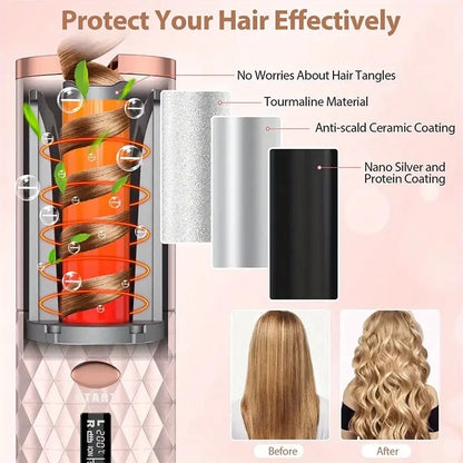 PocketWave Wireless Hair Curler