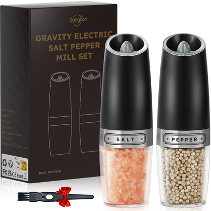 Smart Electric Salt and Pepper Mills