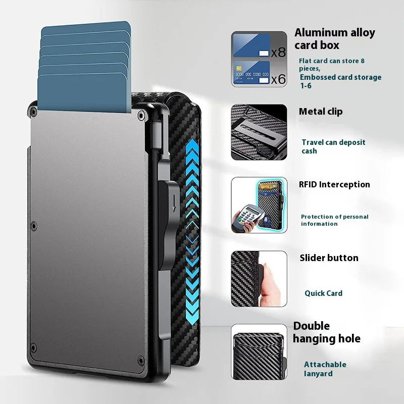 SecureTrack™ RFID AirTag Wallet