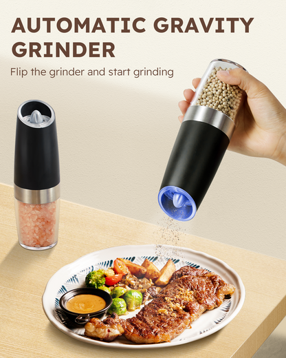 Smart Electric Salt and Pepper Mills