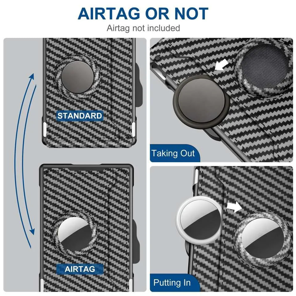SecureTrack™ RFID AirTag Wallet