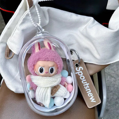 Labubu Travel Doll Carrier Bag