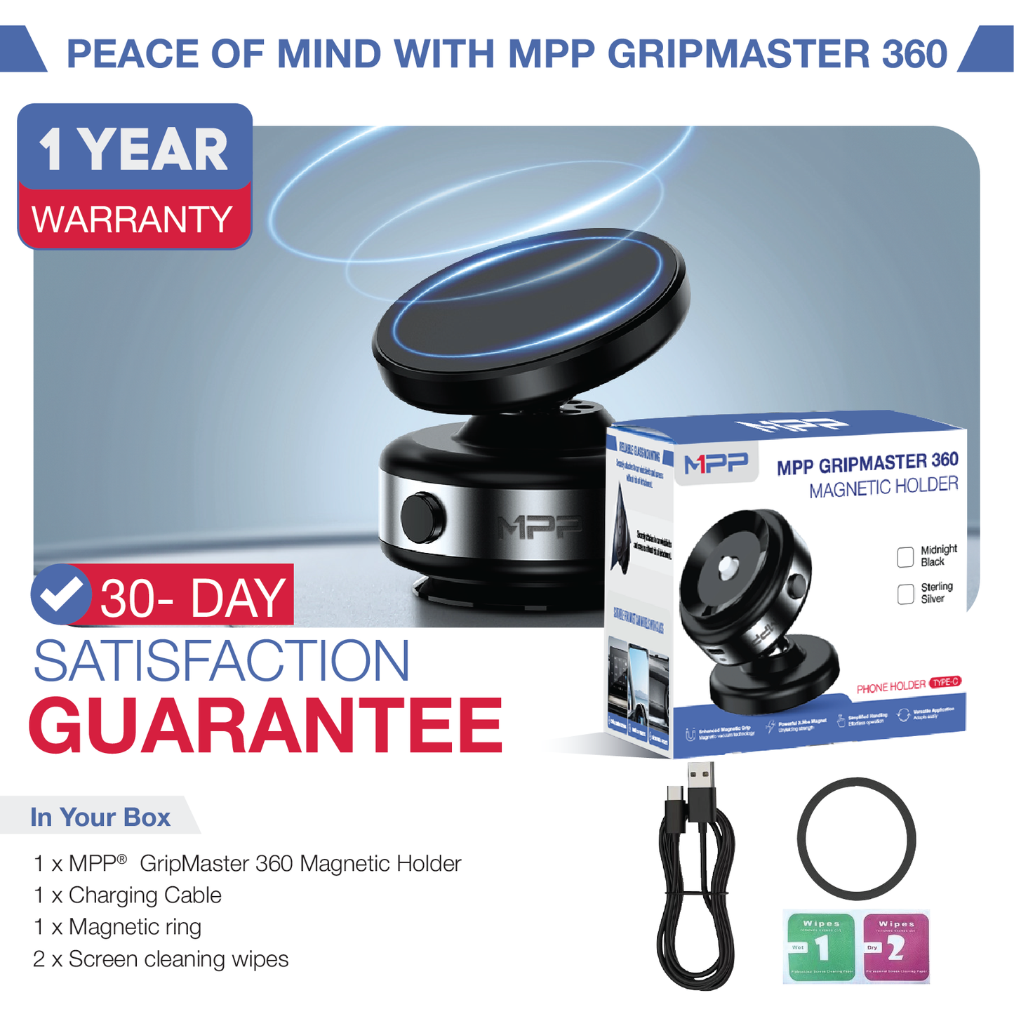 MPP Grip Master Pro Magnetic Holder