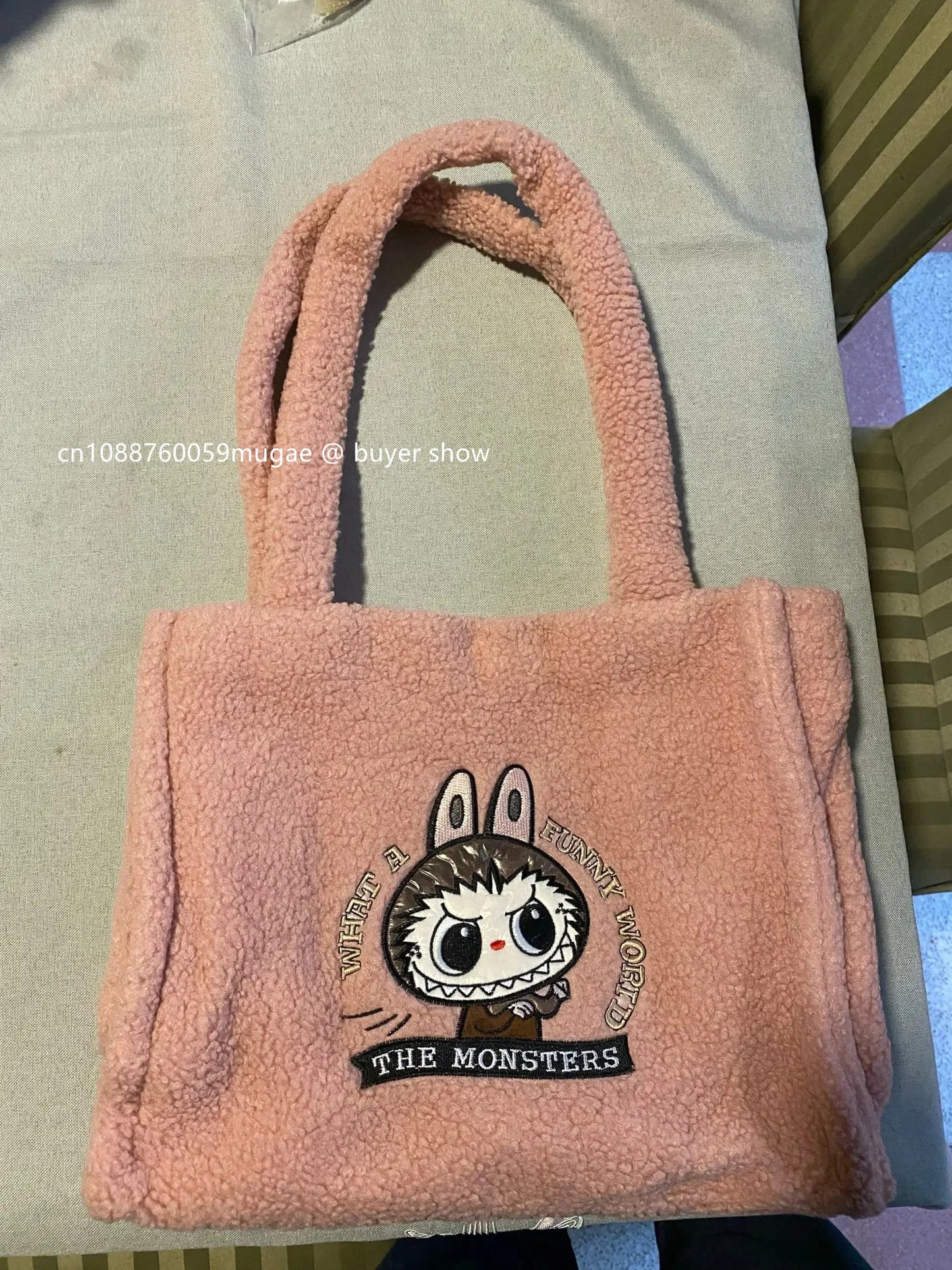 Labubu Plush Cartoon Shoulder Bag