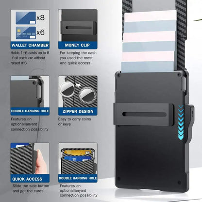 SecureTrack™ RFID AirTag Wallet