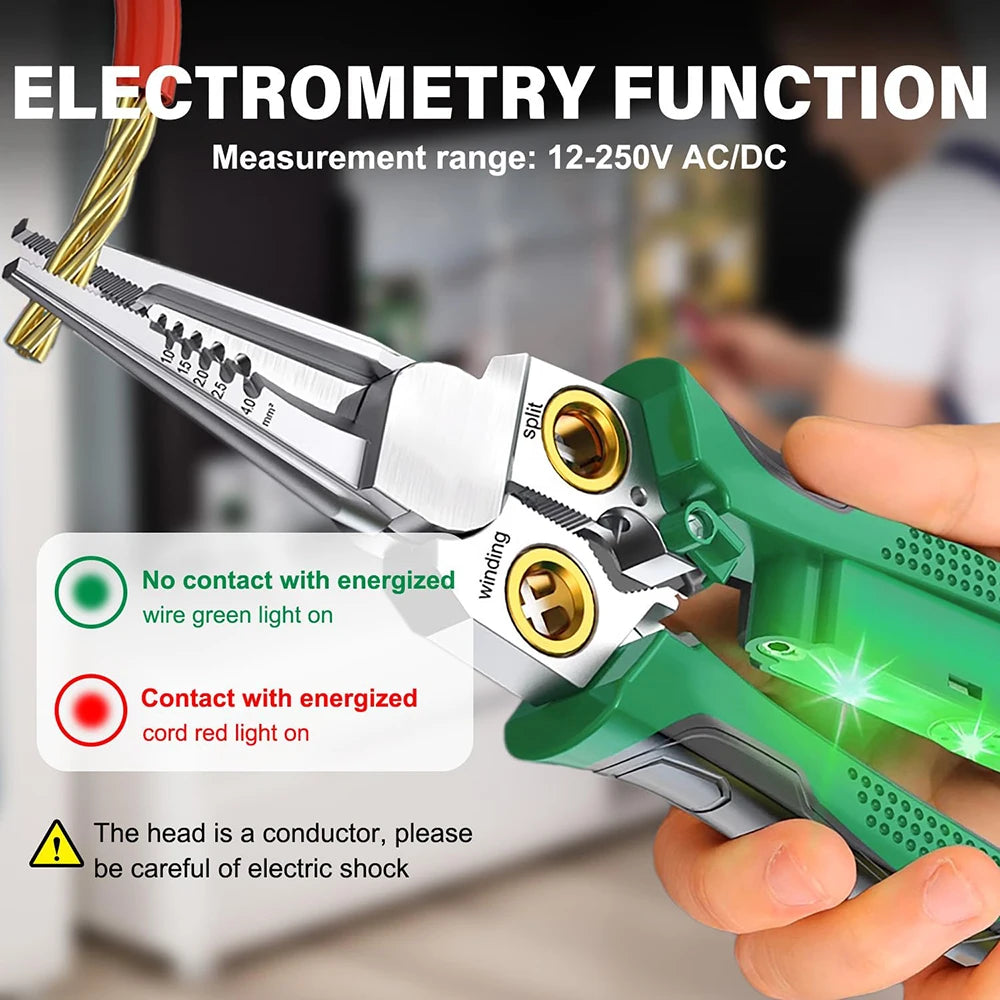 GripVolt Pro™ 8-in-1 Multi-Tool
