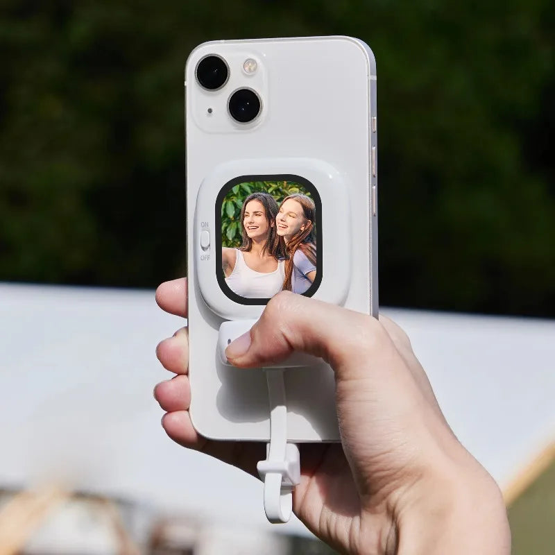 Vlogmate Mini — Rear-Camera Selfie Monitor for Pro-Quality iPhone Videos