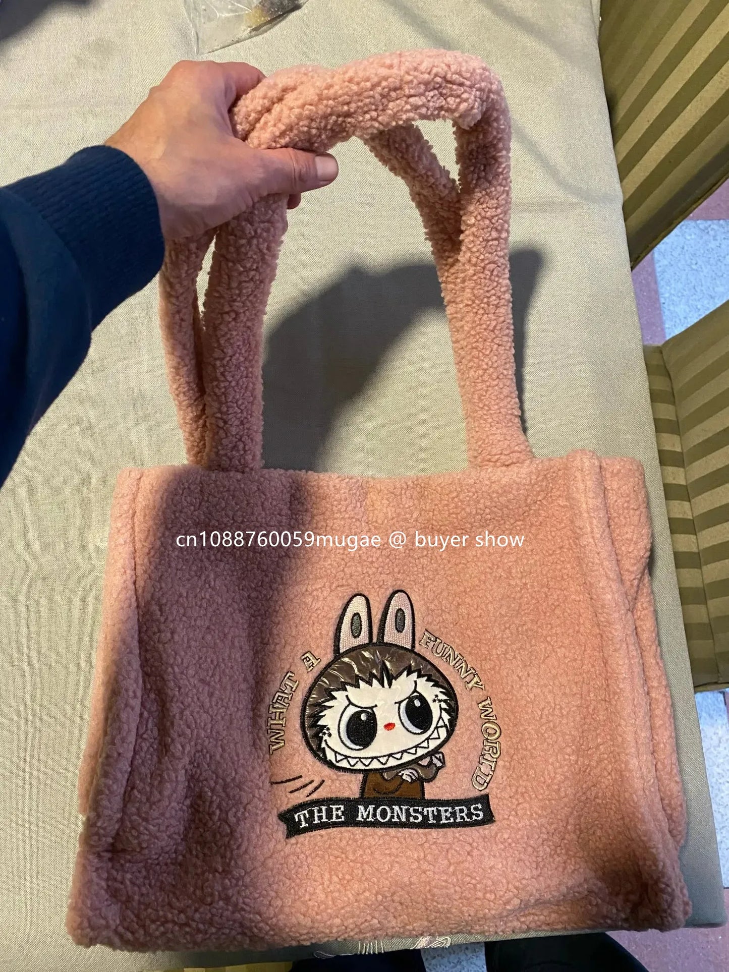 Labubu Plush Cartoon Shoulder Bag