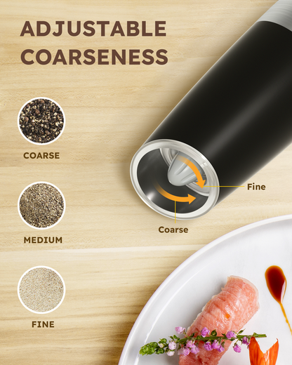 Smart Electric Salt and Pepper Mills