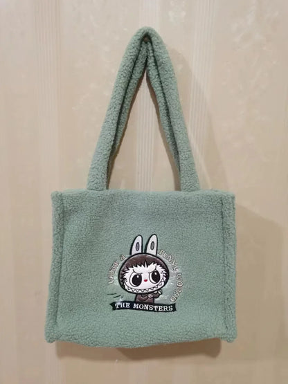 Labubu Plush Cartoon Shoulder Bag