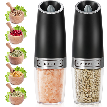 Smart Electric Salt and Pepper Mills