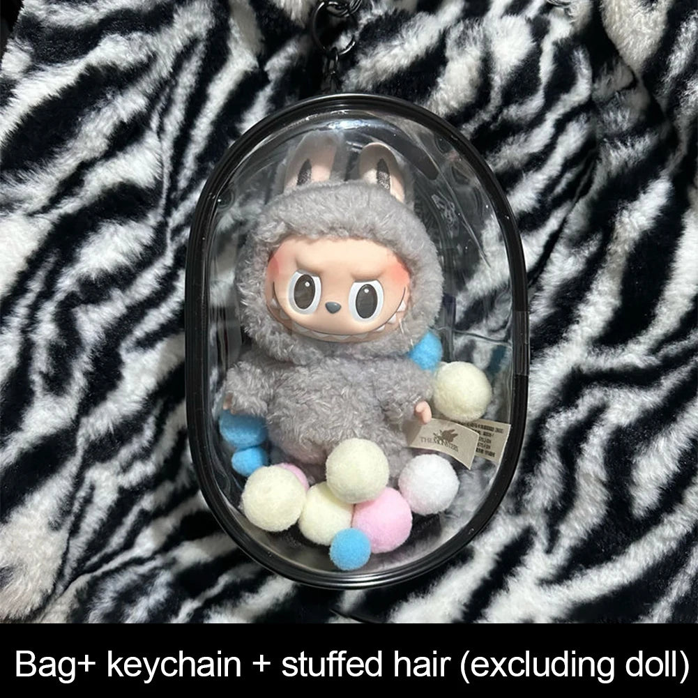 Labubu Travel Doll Carrier Bag
