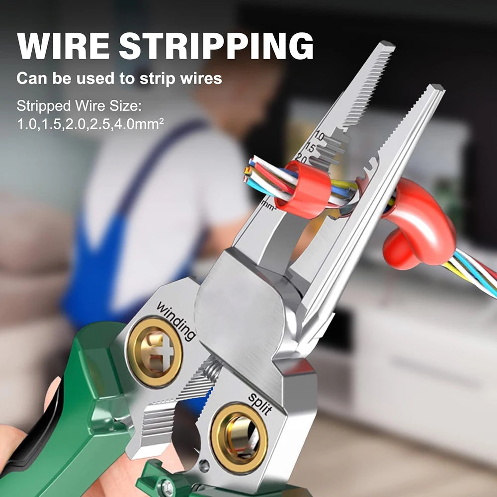 GripVolt Pro™ 8-in-1 Multi-Tool