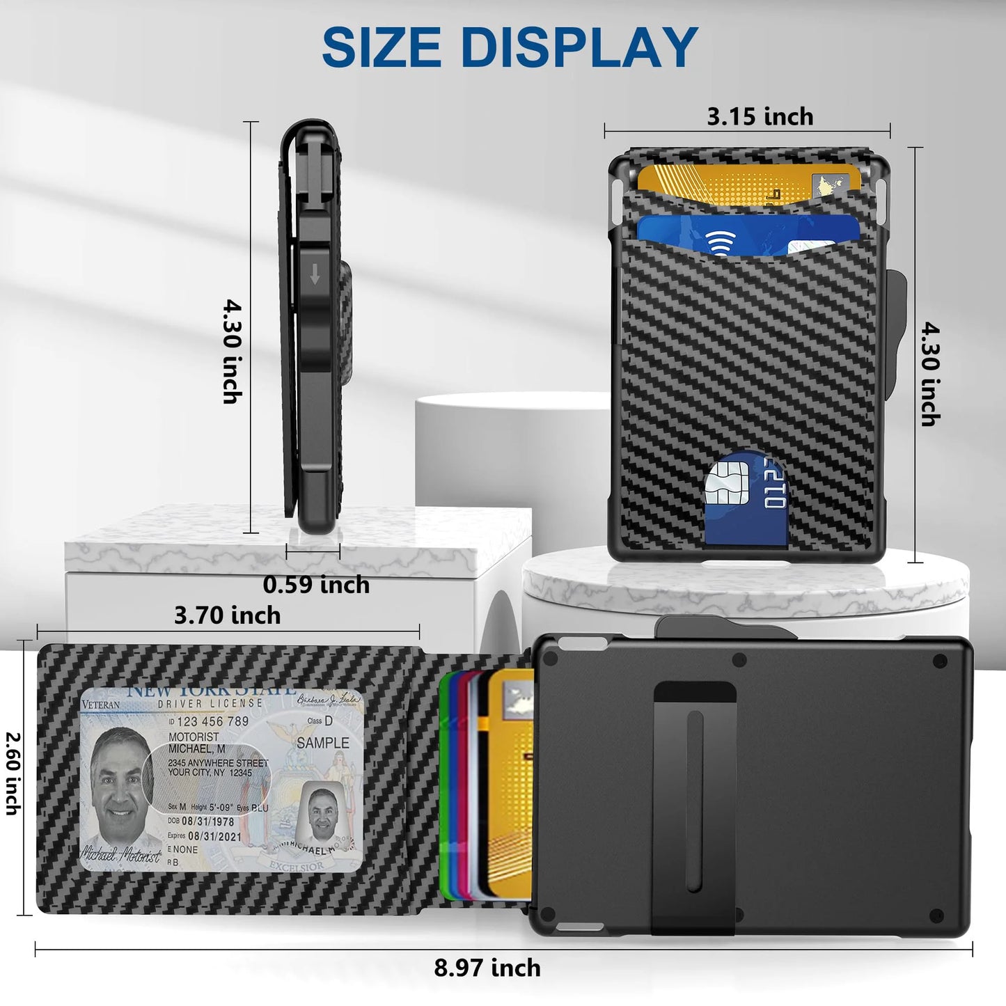 SecureTrack™ RFID AirTag Wallet