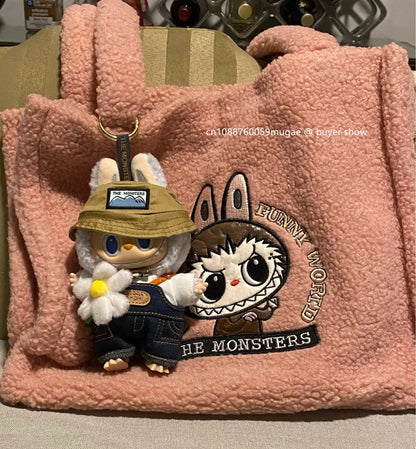 Labubu Plush Cartoon Shoulder Bag