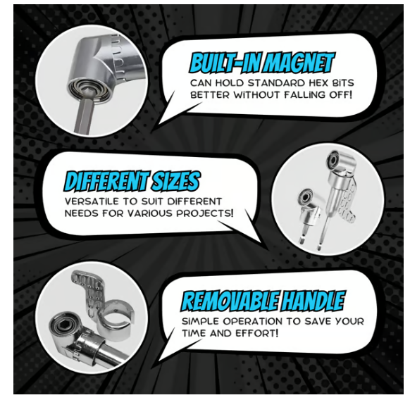 105 Degree Angle Drill Adapter